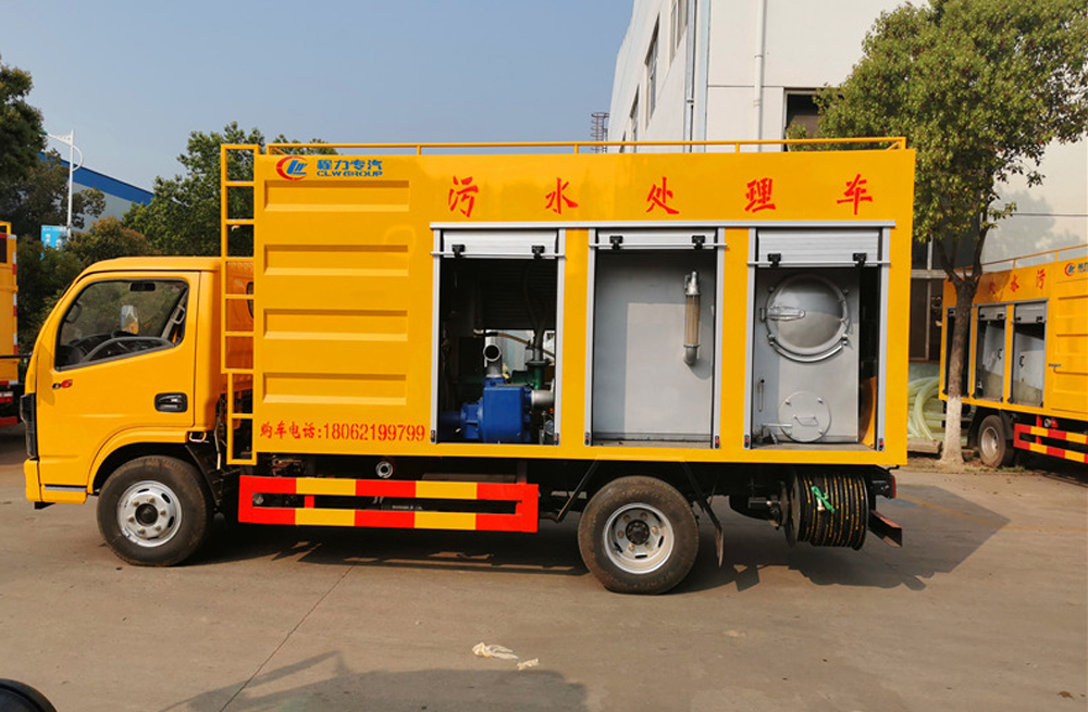 摄山星城闻兰污水分离车